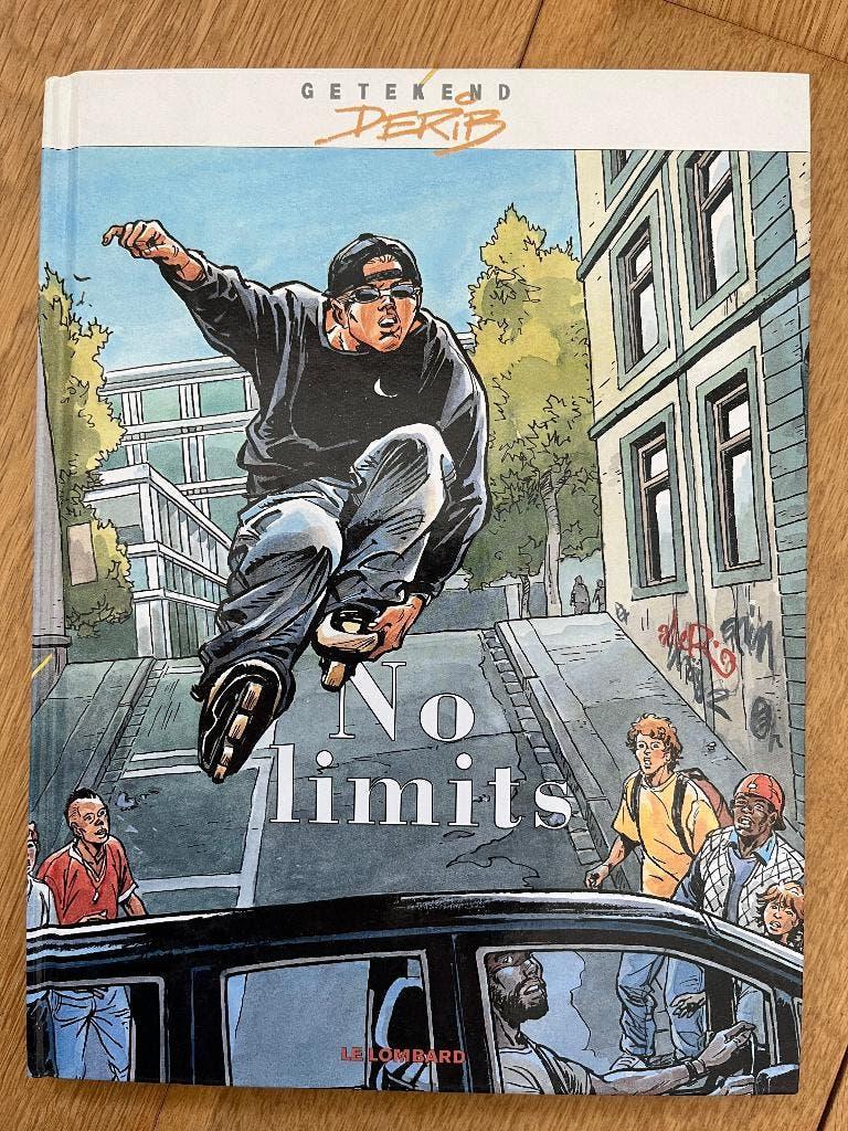 No Limits - Derib, Boeken, Stripboeken, Eén stripboek, Ophalen of Verzenden, Zo goed als nieuw