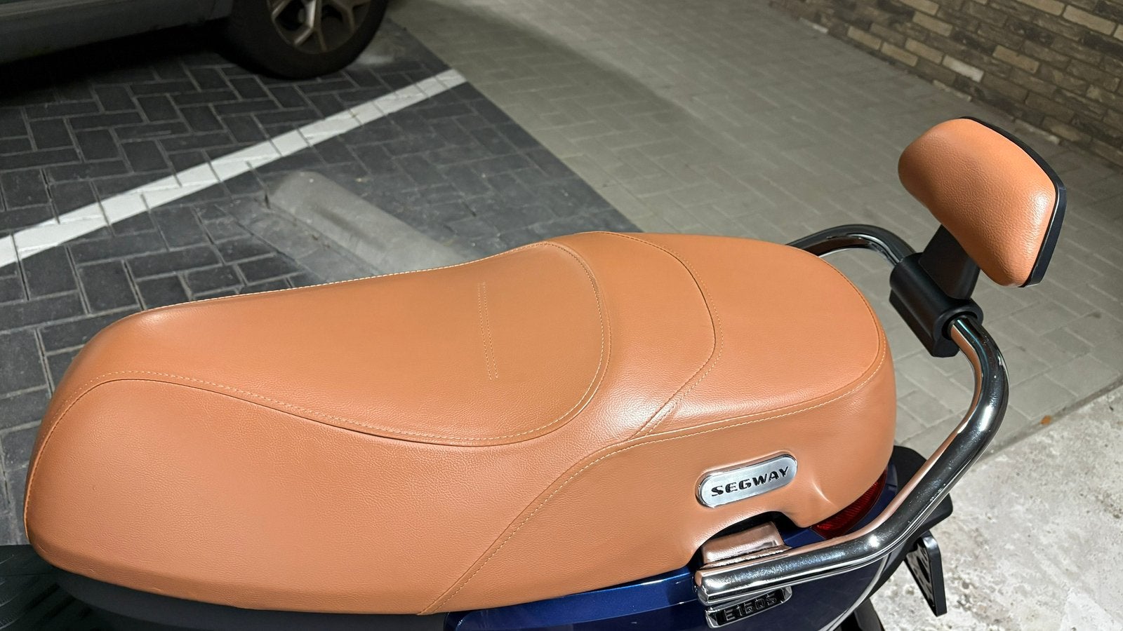 Rugleuning, rugsteun voor segway e-scooter, in nieuwstaat, Ophalen of Verzenden, Zo goed als nieuw, Overige typen, Overige merken