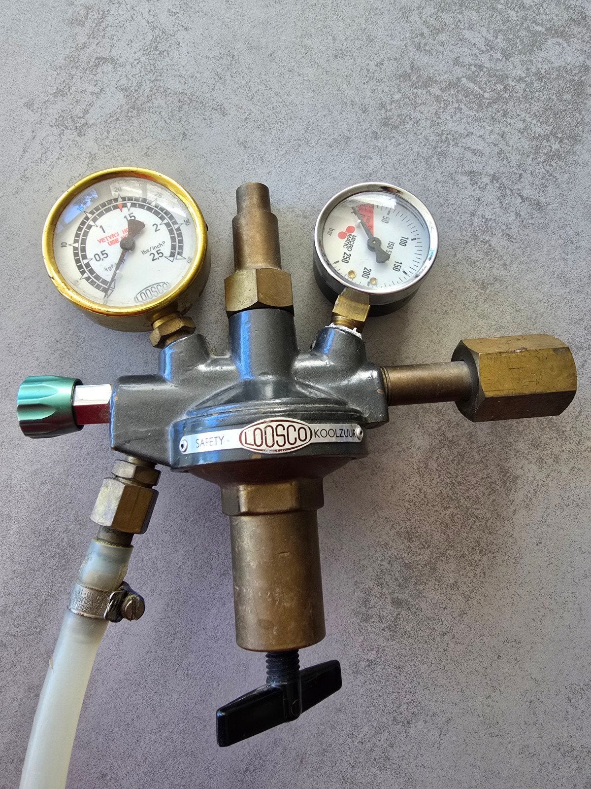 Reduceermeter koolzuur en biertap koppelingen, Ophalen, Gebruikt, Overige merken