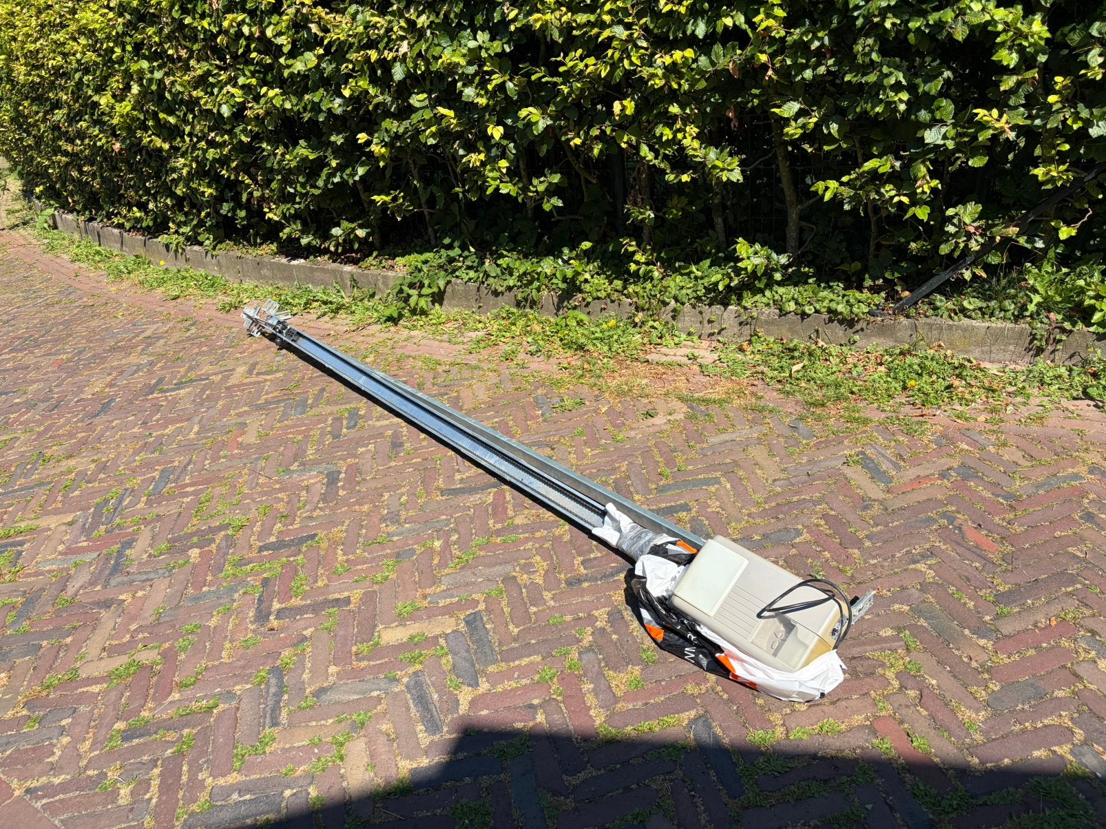 Garagedeur opener Becker, Doe-het-zelf en Verbouw, Deuren en Horren, Ophalen, Garagedeur, Zo goed als nieuw, 120 cm of meer