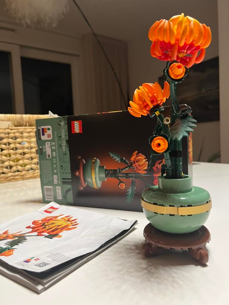 Lego botanical Chrysant, Ophalen of Verzenden, Zo goed als nieuw