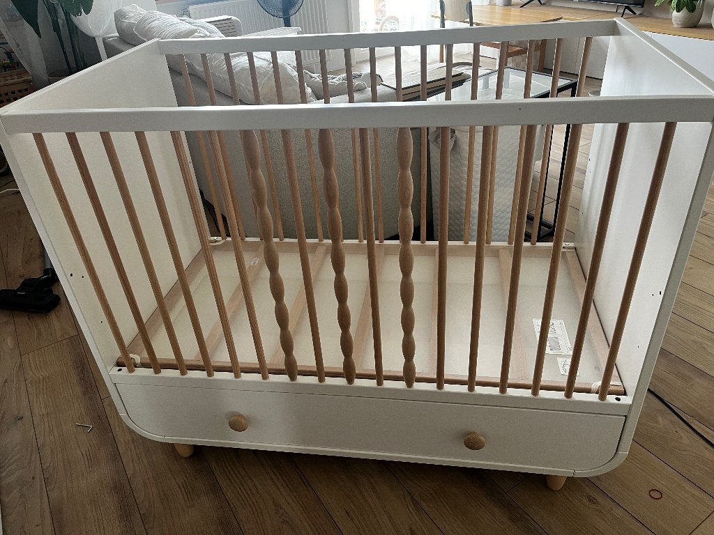 IKEA Myllra ledikant (inclusief matras), Ophalen, Gebruikt, Ledikant