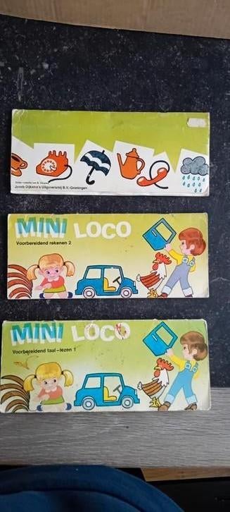 Boekjes met kaarten Mini Loco, Ophalen of Verzenden