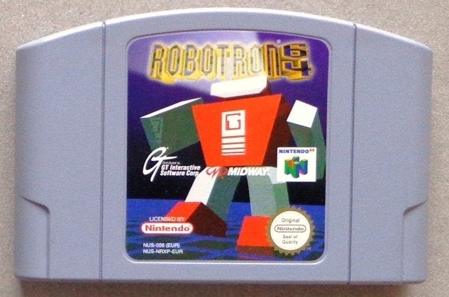 Robotron 64 voor de Nintendo 64, Gebruikt, 1 speler, Racen en Vliegen, Ophalen of Verzenden