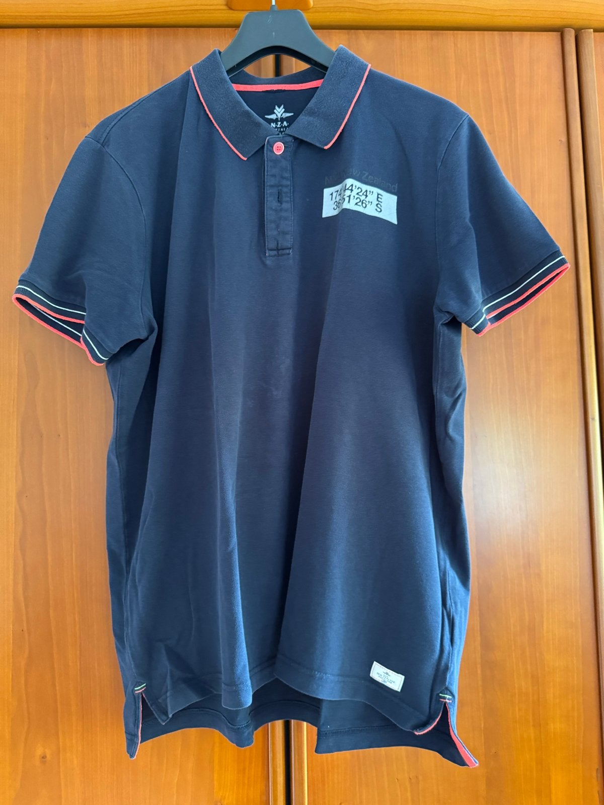 NZA New Zealand Auckland Polo Shirt - Maat XL, Ophalen of Verzenden, Gedragen, Maat 56/58 (XL), Blauw