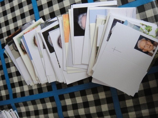 1000 Bidprentjes te koop vele met foto voor € 25,00 A, Ophalen of Verzenden, Bidprentje