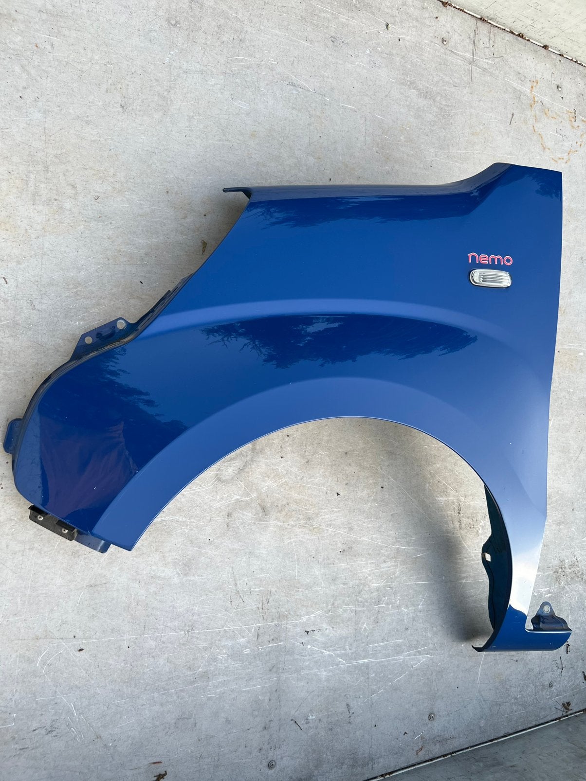 Citroën Nemo spatbord links-voor (blauw), Auto-onderdelen, Ophalen, Gebruikt, Citroën, Links
