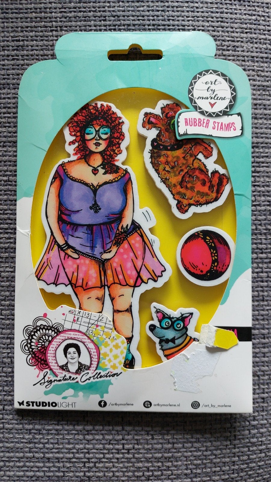 Art by Marlene ABM-SI-STAMP701 Rubber Stempels Nieuw, Ophalen of Verzenden, Nieuw, Overige typen