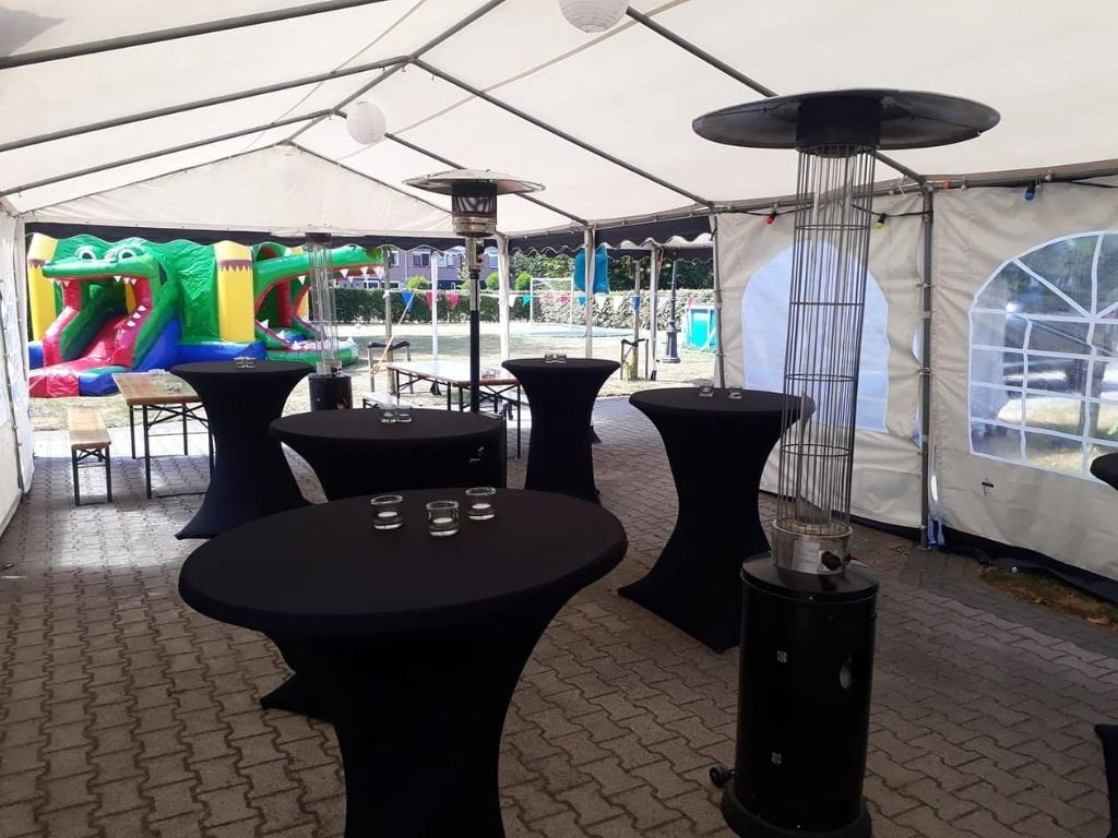 Partytenten te huur 5x10 meter, Ophalen, Gebruikt, Overige