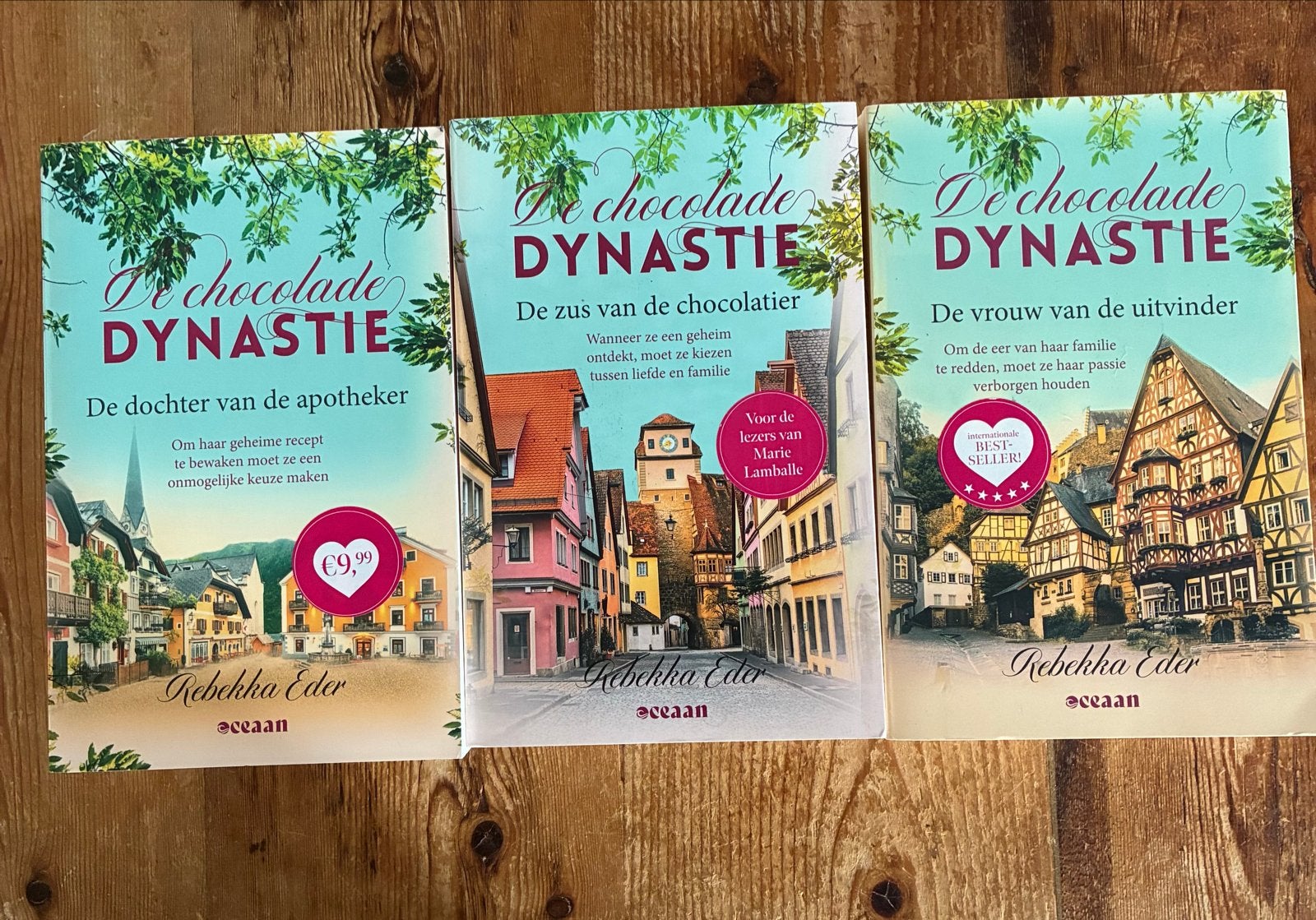 De Chocolade Dynastie Trilogie - Rebekka Eder, Ophalen of Verzenden, Zo goed als nieuw, Nederland
