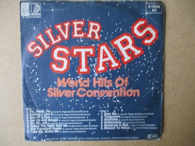 s4502 silver stars - world hits of silver convention, Ophalen, Gebruikt, 7 inch, Overige genres