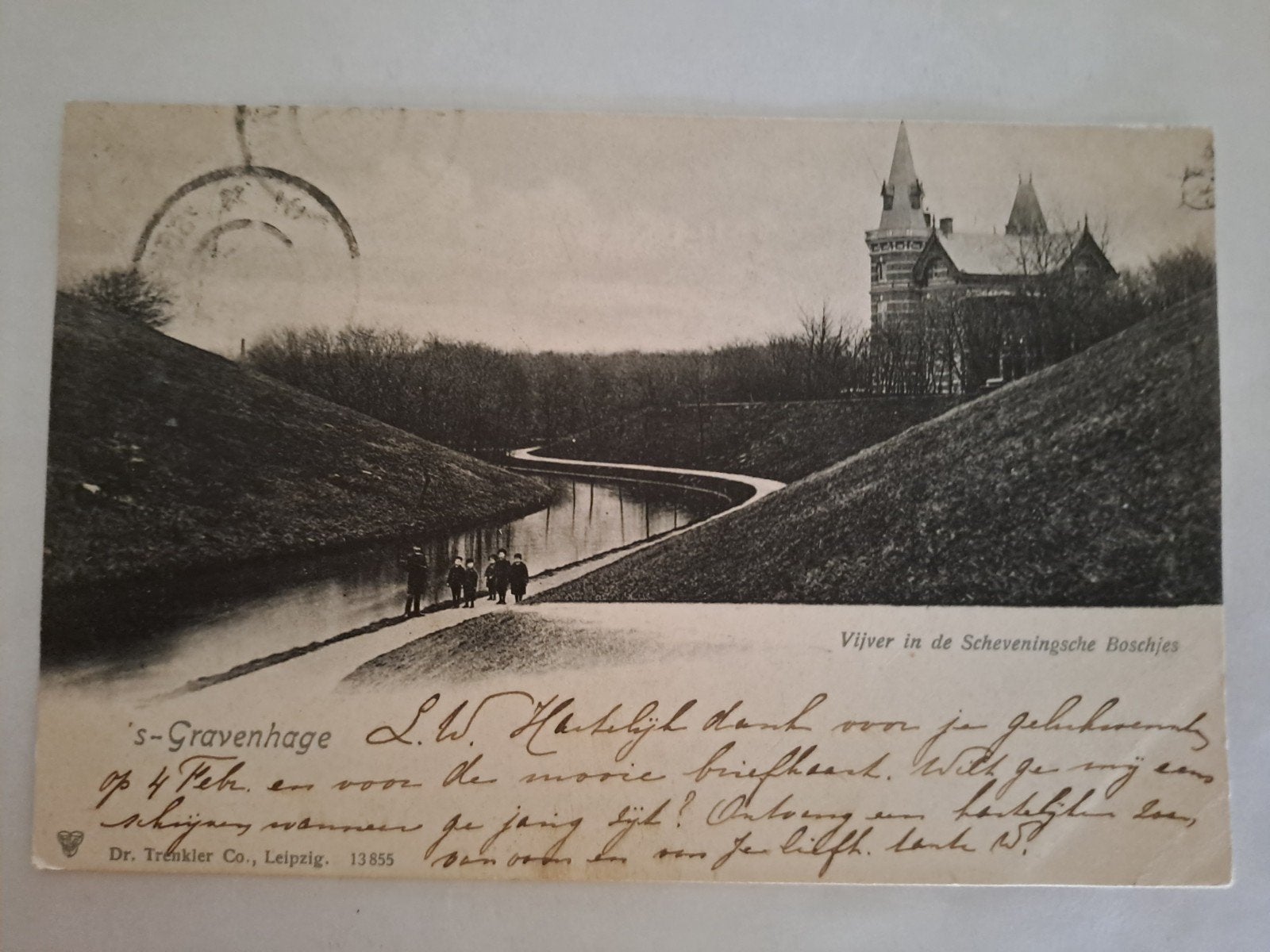 Den Haag,  vijver, Ophalen of Verzenden, Voor 1920, Zuid-Holland