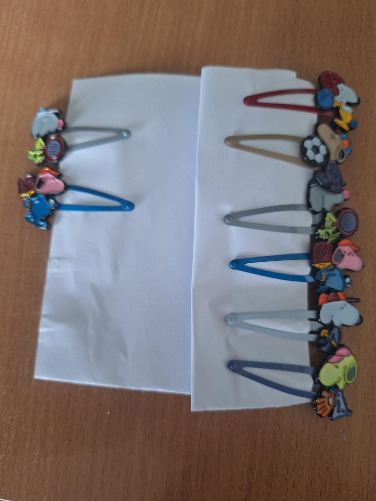 SNOOPY haarspeldjes, Verzamelen, Ophalen of Verzenden, Snoopy, Nieuw, Gebruiksvoorwerp