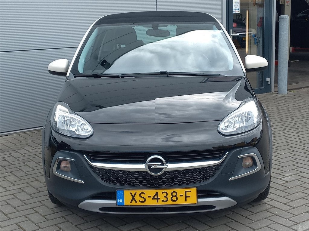 Opel ADAM 1.0T 90pk Rocks | Climate control | Navigatie via, Auto's, Opel, Voorwielaandrijving, LED verlichting, 4 stoelen, Zwart