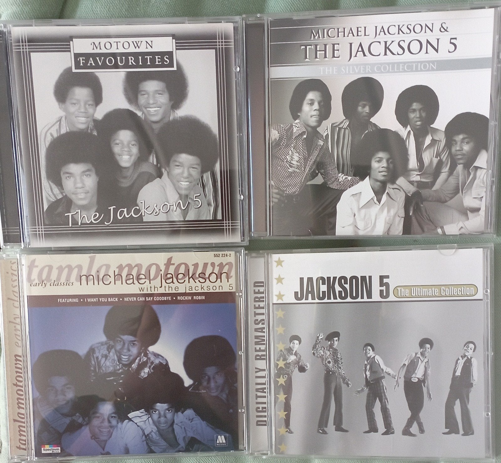 5 cds hits van The Jackson Five, Ophalen of Verzenden, Zo goed als nieuw