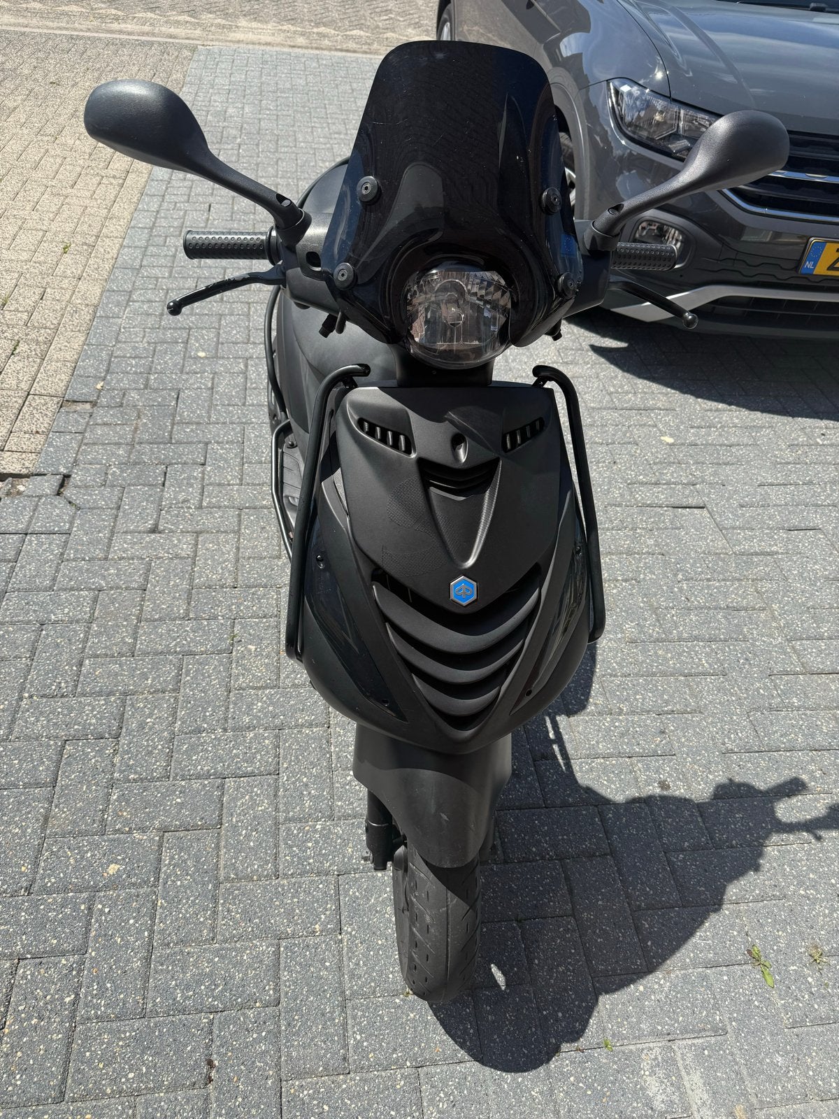 Piaggio Zip Scooter - Mat Zwart, Ophalen, Gebruikt, Benzine, Piaggio