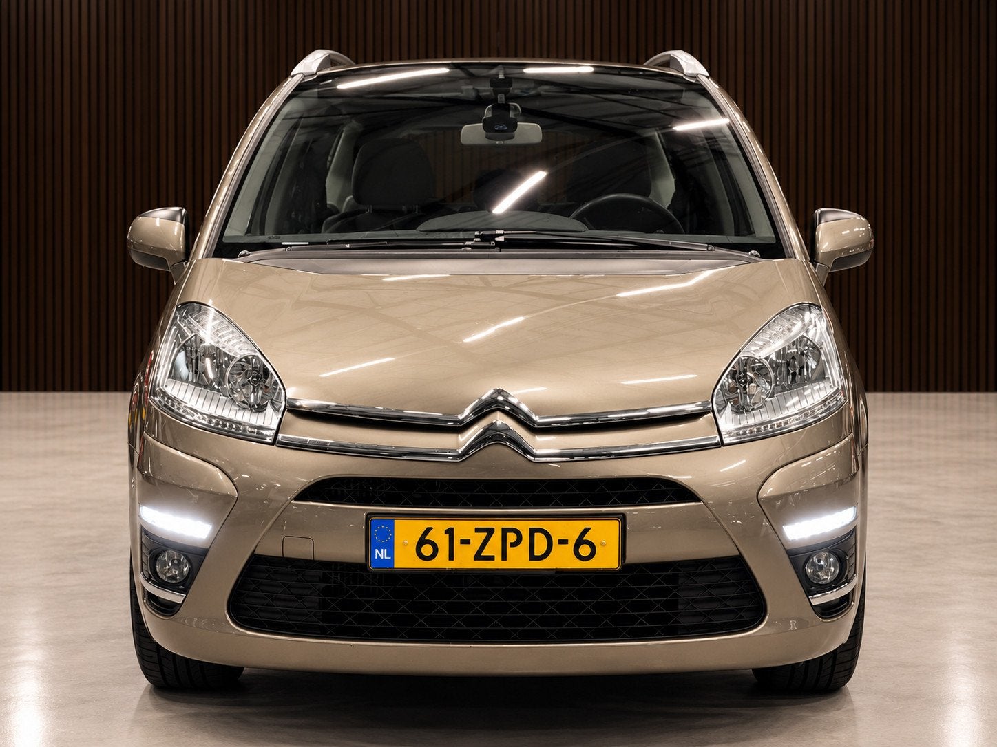 Citroen Grand C4 Picasso 1.6 THP Collection EGS 7-PERSOONS A, Auto's, Euro 5, Stof, Gebruikt, Zwart