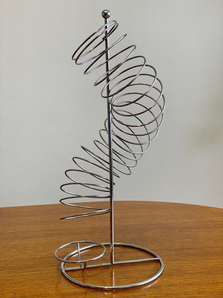 Spiralvormige Fruitmand, Overige materialen, Mand, Ophalen of Verzenden, Zo goed als nieuw