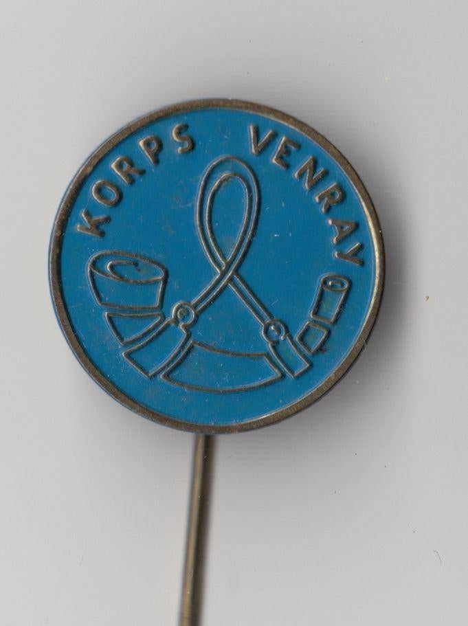 Venray St Petrus Banden Korps speldje, Gebruikt, Niet vindbaar, Niet vindbaar, Speldje of Pin