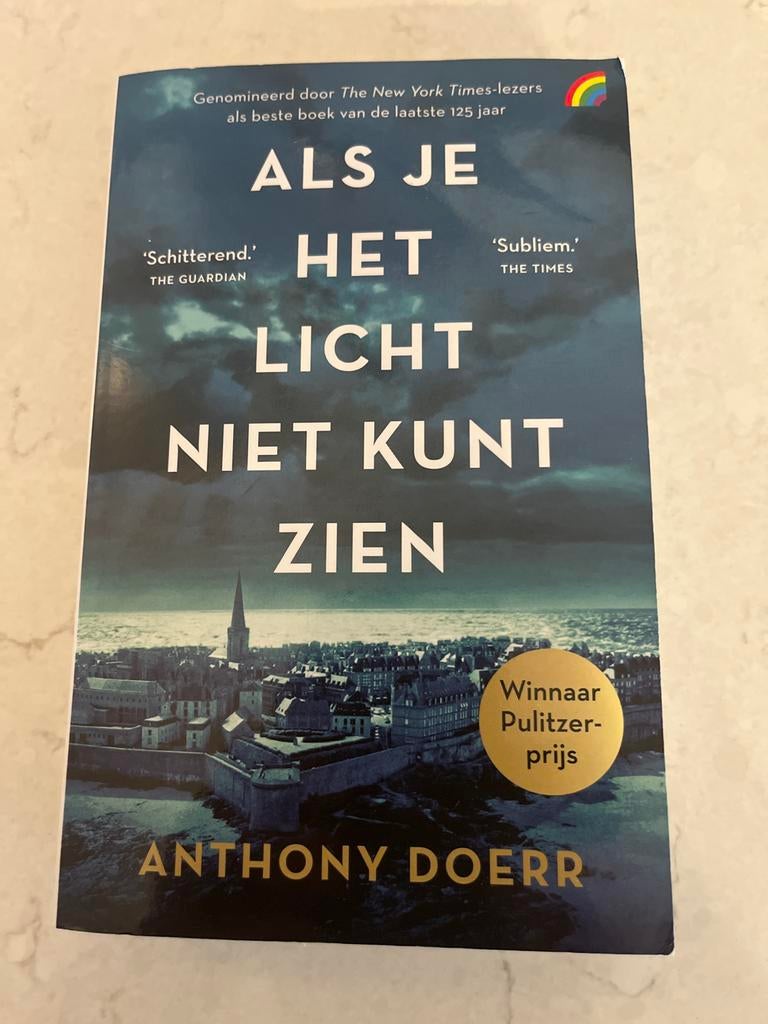 Anthony Doerr “Als je het licht niet kunt zien”, Boeken, Ophalen of Verzenden, Zo goed als nieuw, Amerika