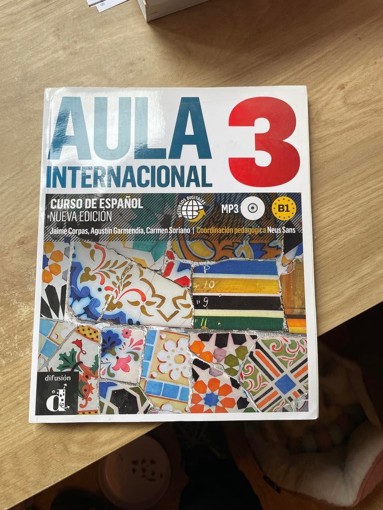 Aula Internacional 3 - Cursus Spaans (B1), Boeken, Studieboeken en Cursussen, Ophalen of Verzenden, Alpha, Zo goed als nieuw, Niet van toepassing