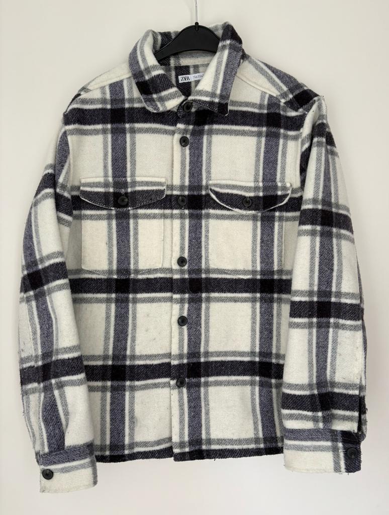 3 heren / jongens blouses lange mouw, maat M, Ophalen, Gedragen, Maat 48/50 (M)