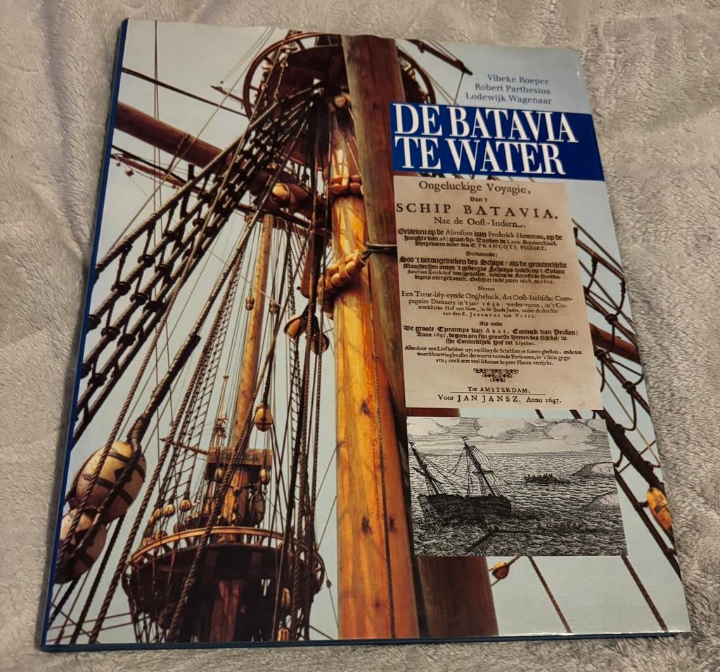 Scheepsvaartboek: De Batavia te water. IGS+NL, Ophalen of Verzenden, Zo goed als nieuw, Boek of Tijdschrift