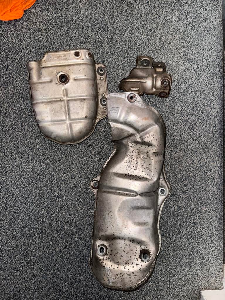 Originele Hitteschild Turbo Uitlaat set Abarth 500Punto MiTo, Auto-onderdelen, Ophalen