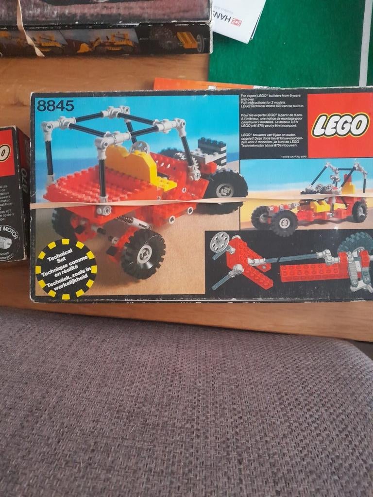 Vintage LEGO Technic 8845 - Compleet!, Kinderen en Baby's, Speelgoed | Duplo en Lego, Ophalen of Verzenden, Gebruikt, Complete set