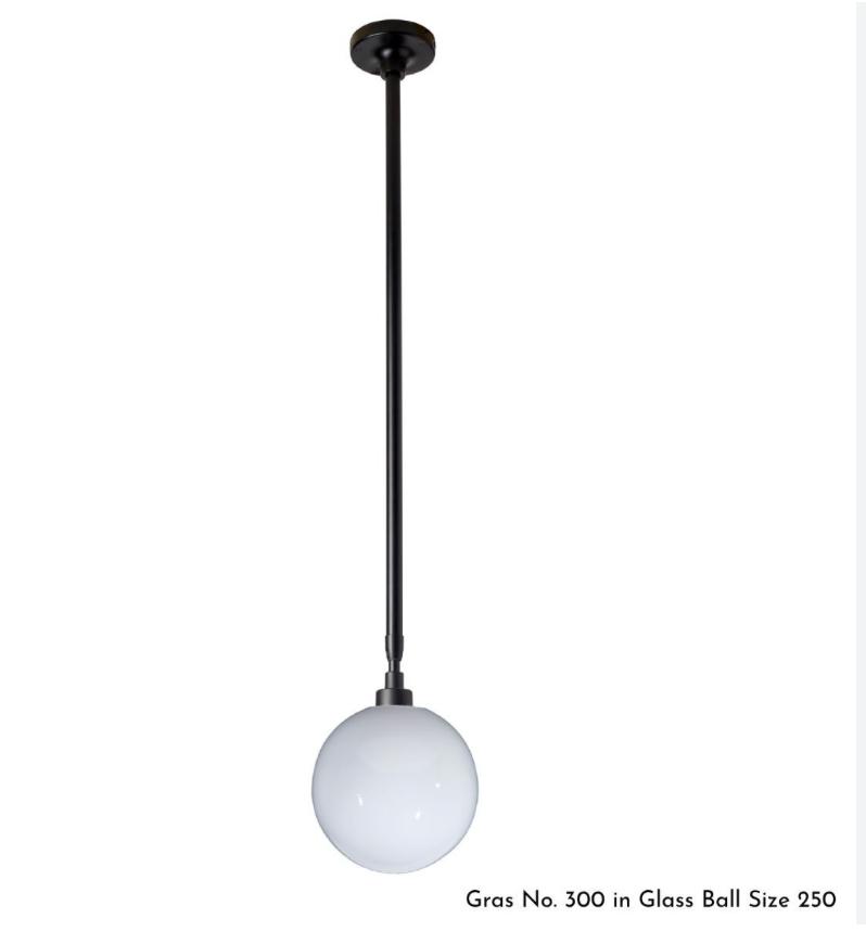 DCW Editions/ GRAS 300/ Hanglamp 4x, Ophalen, Zo goed als nieuw, Glas, Minder dan 50 cm
