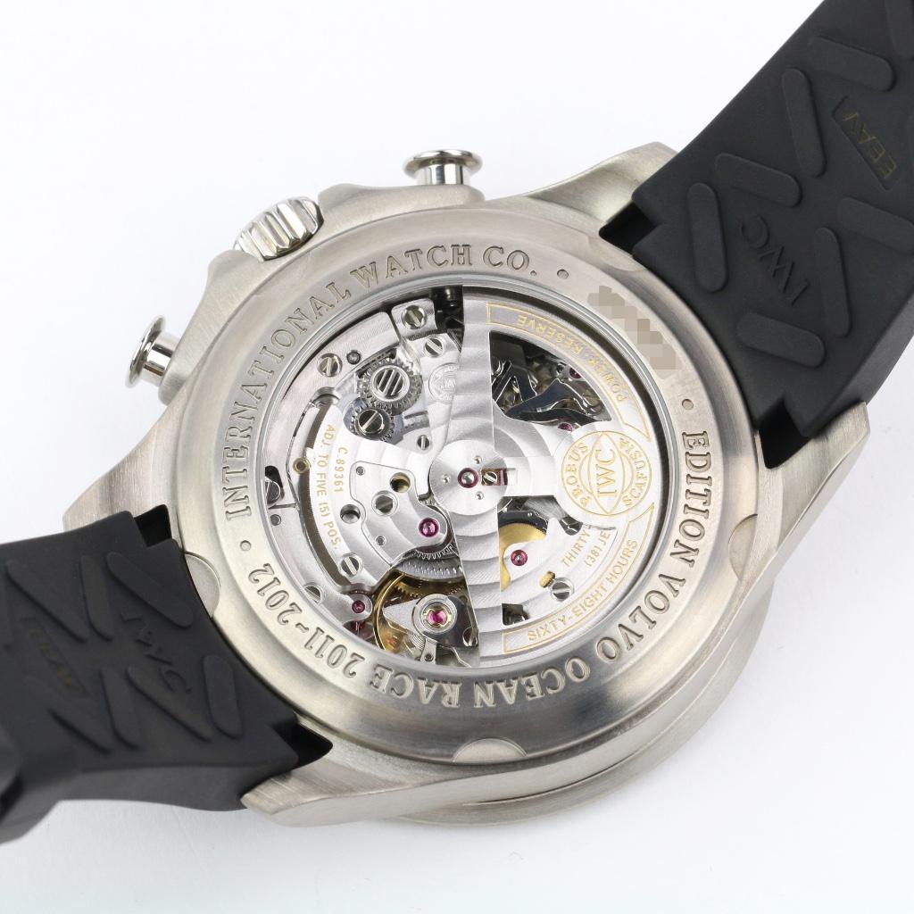 IWC Yacht Club Chronograph IWC SERVICE 45 (99% NIEUW/ 2014), Sieraden, Tassen en Uiterlijk, Horloges | Heren, Overige merken, Overige materialen