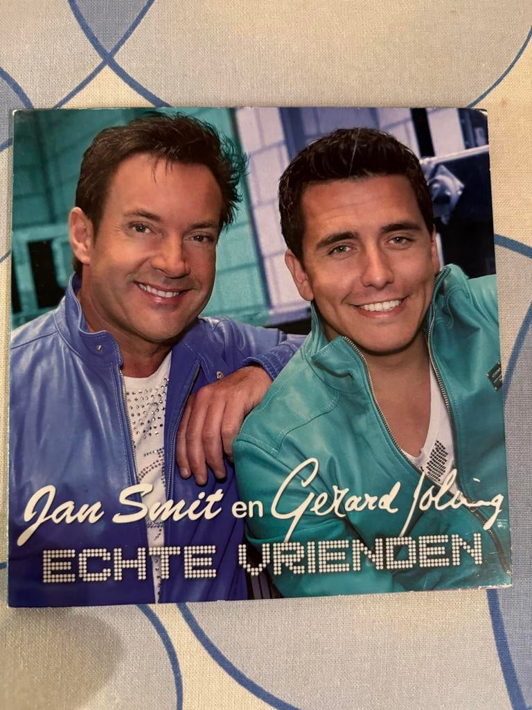 Jan Smit & Gerard Joling - Echte Vrienden CDS, Cd's en Dvd's, Cd Singles, Ophalen of Verzenden, Zo goed als nieuw, Nederlandstalig