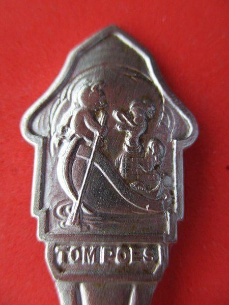 (KB5049) Kinderbestek Tom Poes lepel, Ophalen of Verzenden, Gebruikt
