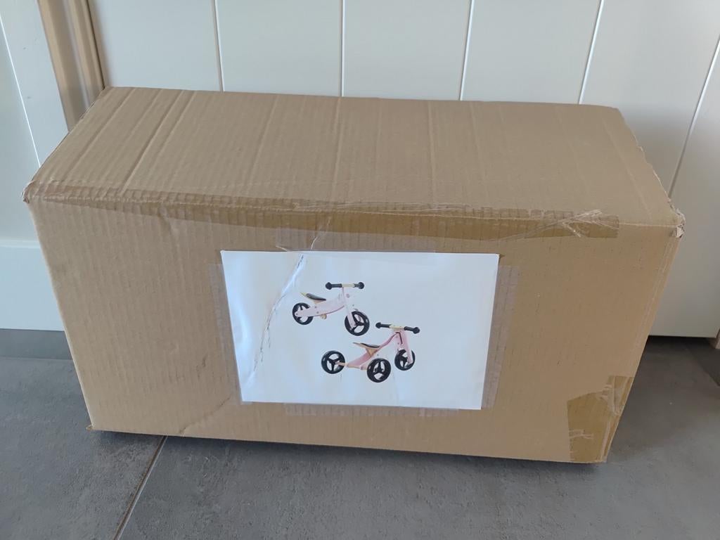 Nieuwe houten loopfiets in verpakking, Ophalen of Verzenden, Nieuw, Loopfiets