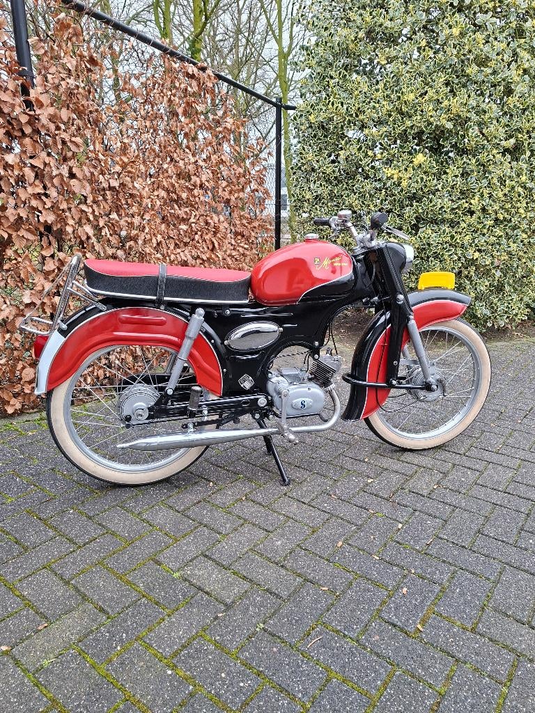 Gritzner-Kayser Monza , Zeer Zeldzaam   bj.1960 met kenteken, Fietsen en Brommers, Maximaal 45 km/u, 49 cc, 2 versnellingen, Ophalen