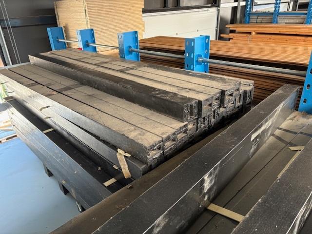 vuren balken zwart gecoat, Ophalen, Nieuw, Balk, Vuren