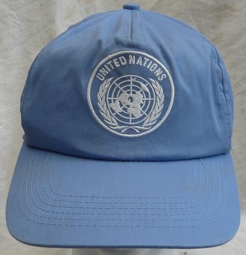 Pet / Cap, United Nations / Verenigde Naties, KL, 1990s.(9), Ophalen of Verzenden, Landmacht, Nederland, Kleding of Schoenen