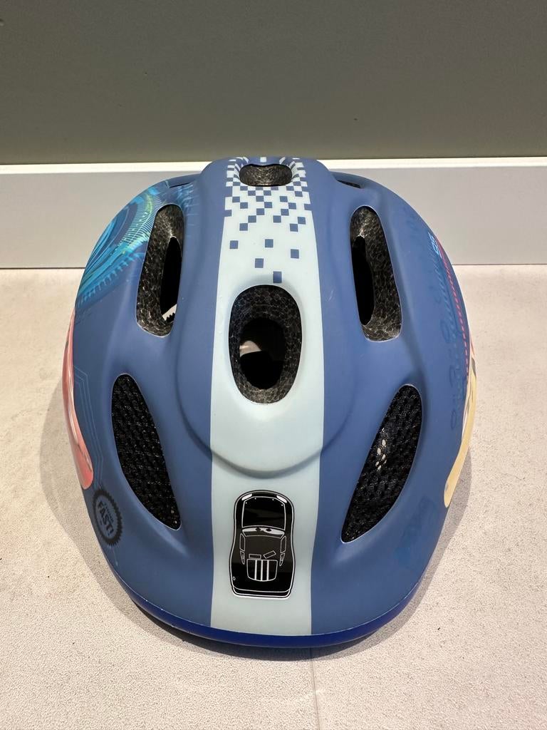 Kinderfietshelm - Cars Design, Ophalen of Verzenden, Zo goed als nieuw, Overige maten, Jongen of Meisje