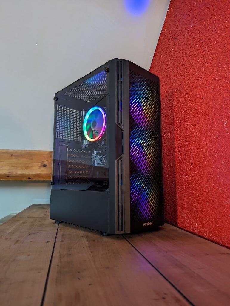GameSkinShop - Fornite Instap gaming PC  - Ryzen - 16GB- SSD, Zo goed als nieuw, Gaming, HDD, Met videokaart