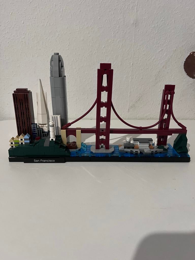 Lego Architecture Set - Skyline San Francisco, Ophalen of Verzenden, Zo goed als nieuw, Complete set, Lego