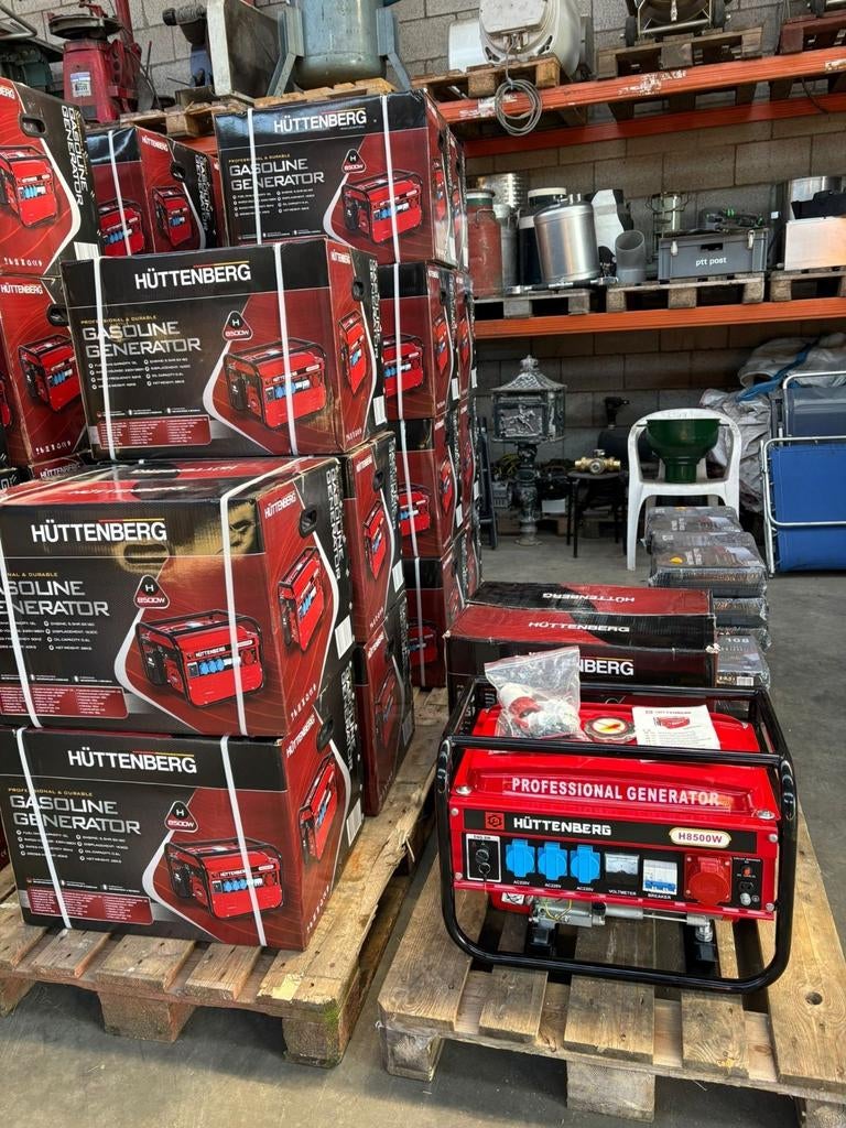 OUTLET NOODSTROOM TREKSTART AGGREGATEN, Doe-het-zelf en Verbouw, Aggregaten, Ophalen, Nieuw, Benzine