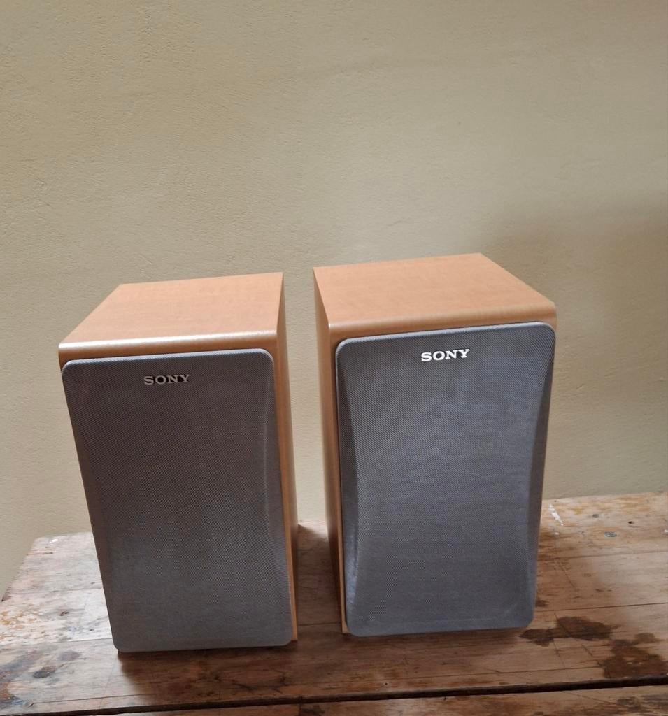 Set Sony speakers, Ophalen, Zo goed als nieuw, Front, Rear of Stereo speakers, Sony