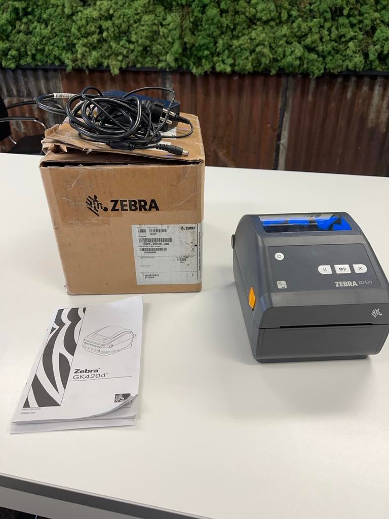 Zebra GK420d Labelprinter - Betrouwbaar & Gebruiksklaar, Ophalen of Verzenden, Gebruikt, Printer, Fax of Scanner