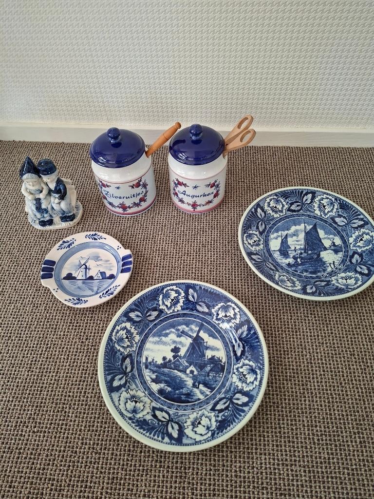 delfts blauw aardewerk, Antiek en Kunst, Ophalen