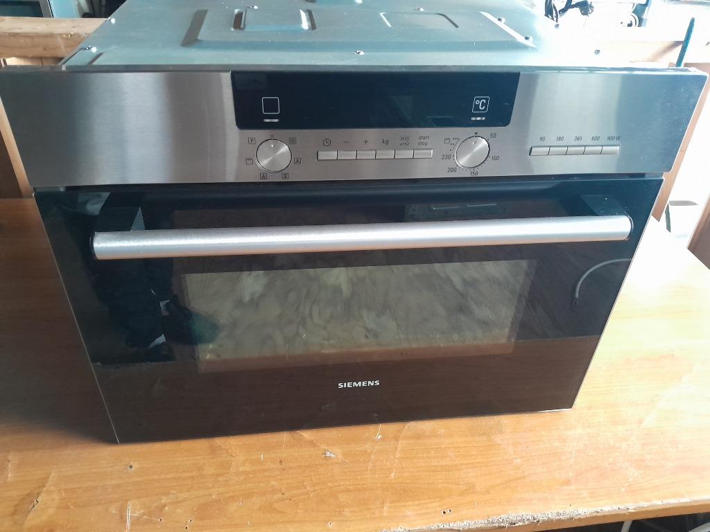 NETTE SIEMENS HB84H501 COMBI MAGNETRON/OVEN TE KOOP, Combimagnetron, Crisp, Gebruikt, Info@siemens.nl