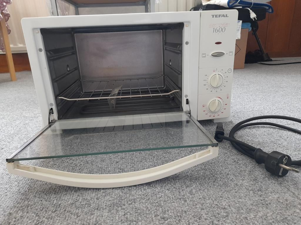Tefal: compacte mini grill-/oven, Witgoed en Apparatuur, Ovens, Ophalen, Minder dan 45 cm, Zo goed als nieuw, Oven met grill