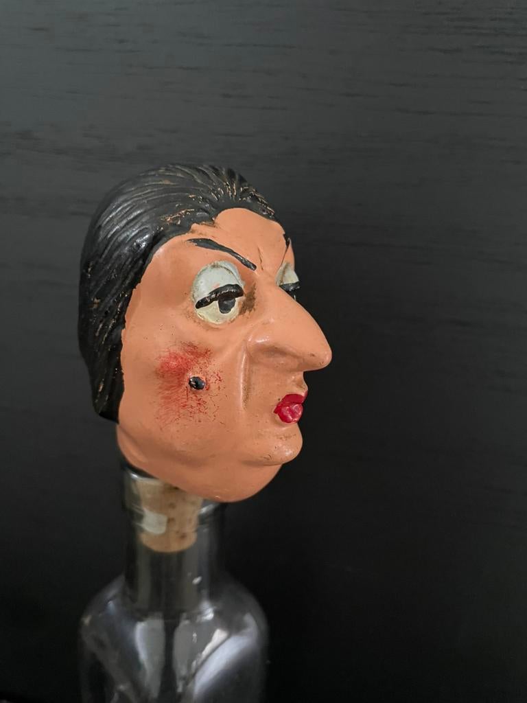 Flessenstop, vrouw, Verzamelen, Ophalen of Verzenden, Gebruikt