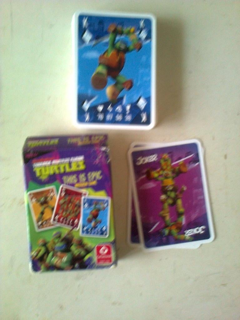Turtles kaart spel nieuw d, Verzamelen, Ophalen of Verzenden, Nieuw, Joker(s)