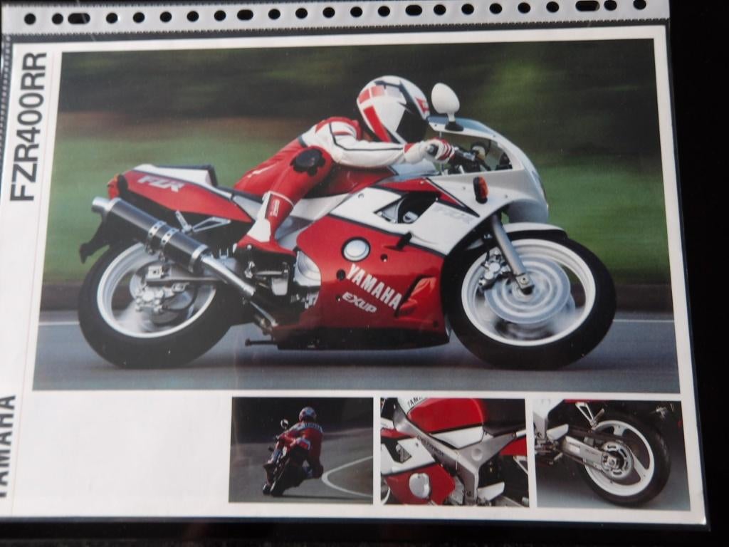 Folder Yamaha FZR400RR, Verzenden, Yamaha