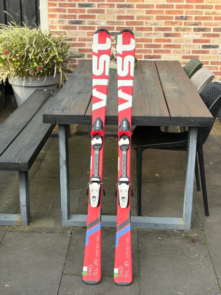 Goed onderhouden vist ski’s 140 cm, Overige merken, Gebruikt, 100 tot 140 cm, Ophalen of Verzenden